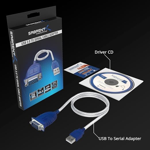 SABRENT USB 2.0 to Serial DB 9 RS 232 Converter Cable, Prolific Chipset - Image 8