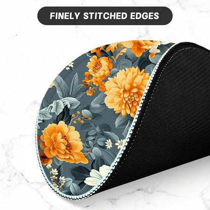 ITNRSIIET Round Mouse Pad with Stitched Edge Premium-Textured Waterproof - Image 4