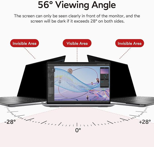 bersem 2 Pack 15.6 Laptop Privacy Screen - Image 2