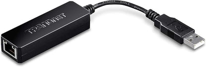TRENDnet USB 2.0 to 10/100 Fast Ethernet LAN Wired Network Adapter - Image 2