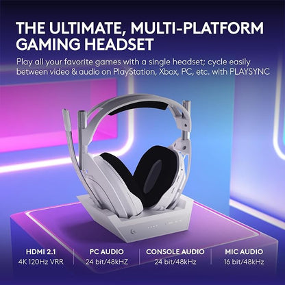 Logitech G Astro A50 X Omni-Platform Wireless Gaming Headset + Base Station - Image 2