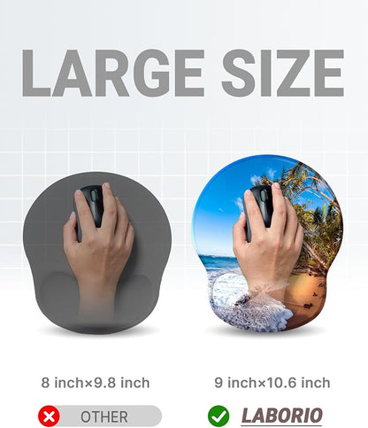 Ergonomic Mouse Pad Wrist Support, Comfortable Mouse Pad Wrist Rest, Relieve - Image 4