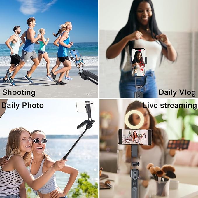 Extendable Auto Face Tracking Phone Tripod Stand, Compatible - Image 6