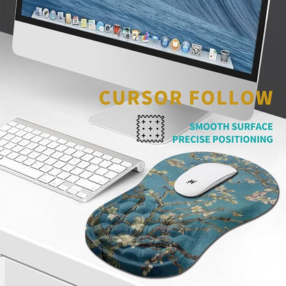 Hokafenle Ergonomic Mouse Pad Wrist Support, Wrist Rest Mousepad - Image 6