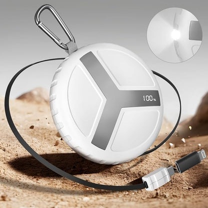 Vivilumens Rugged Power Bank Outdoor Charger 10000mAh USB-C Fast Charging Cable by LightUpExquisiteLife