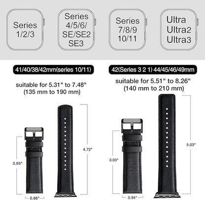 SUNFWR Leather Bands Compatible - Image 5