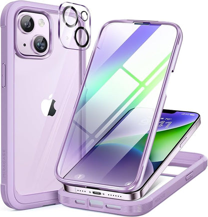 Miracase Designed for iPhone 14 Case 6.1 inch, Full-Body Protective Bumper by Miracase