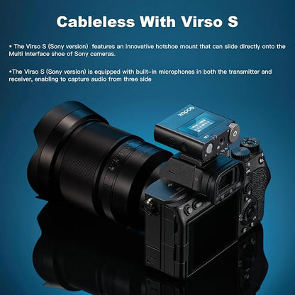 GODOX 【2025 Latest Model】 Virso S M2 Wireless Lavalier Microphone System - Image 2