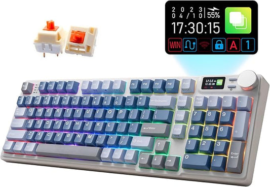 iRocks K85R Wireless RGB Backlit Mechanical Gaming Keyboard by i-rocks