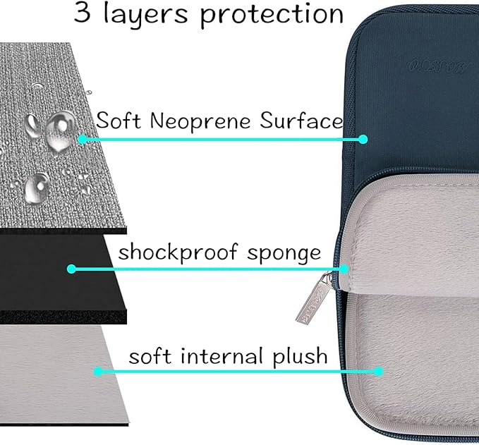 MOSISO Laptop Case 15 inch, 15 inch Laptop Sleeve Bag Compatible - Image 3