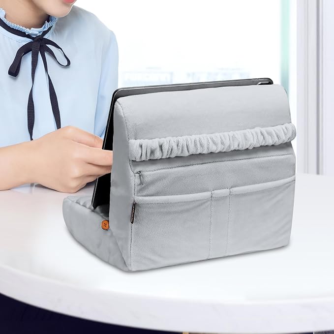 MOSISO Tablet Pillow Stand, Soft Tablet Holder - Image 7