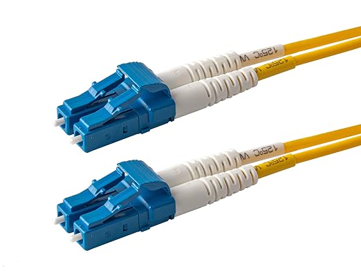 SpeedyFiberTX – 1-Pack 5 Meter LC to LC Fiber Patch Cable, Corning SMF-28 by SpeedyFiberTX