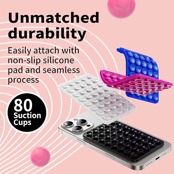 Octobudy Silicone Sticky Grip Suction Cup Phone Mount - Image 5