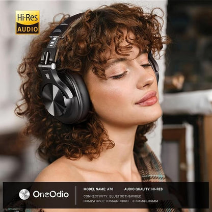OneOdio A70 Bluetooth Over Ear Headphones, Wireless Headphones - Image 2