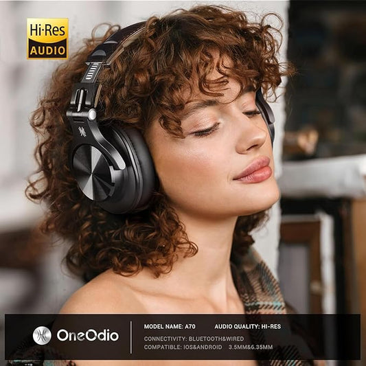 OneOdio A70 Bluetooth Over Ear Headphones, Wireless Headphones - Image 2