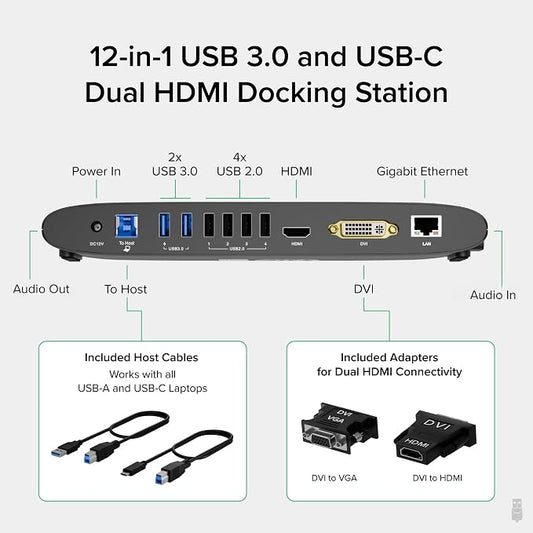 Plugable USB 3.0 Universal Docking Station - Image 2
