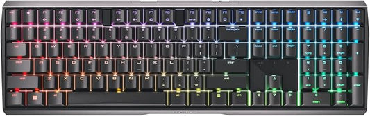 Cherry MX 3.0S Wireless Mechanical Gaming Keyboard. Aluminum Housing Built by CHERRY