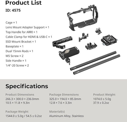 SmallRig Camera Cage Advanced Kit - Image 9