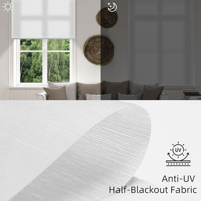 SmartWings Motorized Light Filtering Shades, Work - Image 6