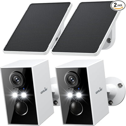 wansview Security Cameras Wireless Outdoor-2K WiFi 6 Solar Camera Outdoor by Wansview
