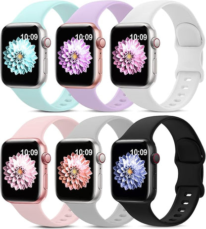 6 Pack Sport Bands Compatible by AMSKY