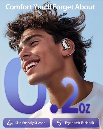Open Ear Wireless Bluetooth Headphones, Pain-Free Air Conduction Ear Buds - Image 2