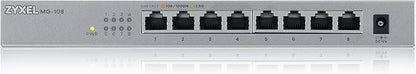 Zyxel 8-Port 2.5GbB MultiGig Ethernet Unmanaged Switch | 8 x 100/1G/2.5G Mbps - Image 3