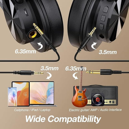 OneOdio A70 Bluetooth Over Ear Headphones, Wireless Headphones - Image 4