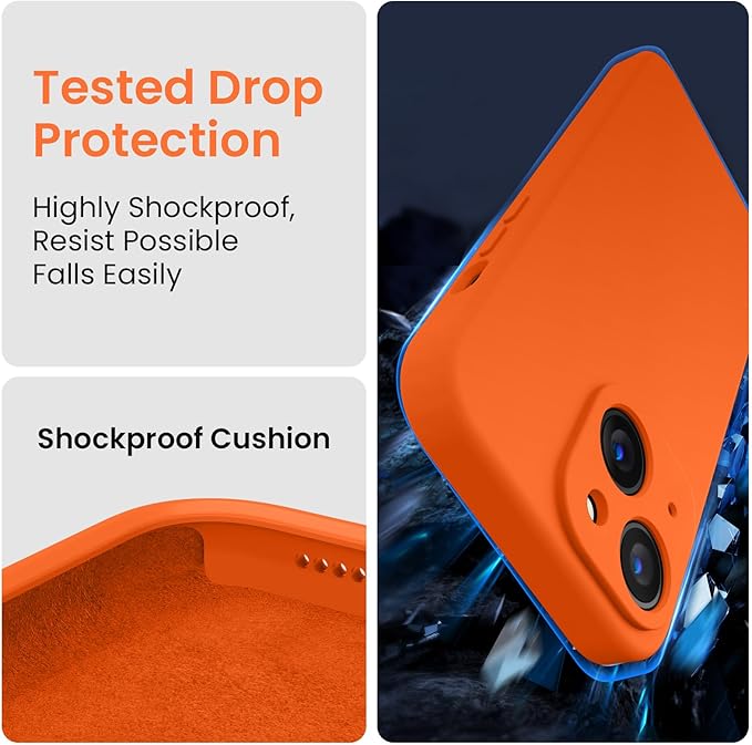 FireNova Designed for iPhone 15 Plus Case, Silicone Case with, Soft - Image 4