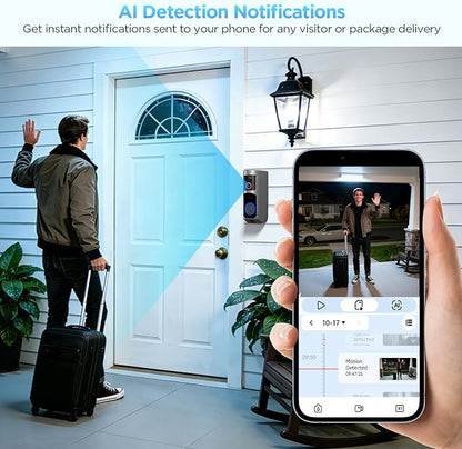 Wireless Battery Video Doorbell Camera 1080P - Image 4