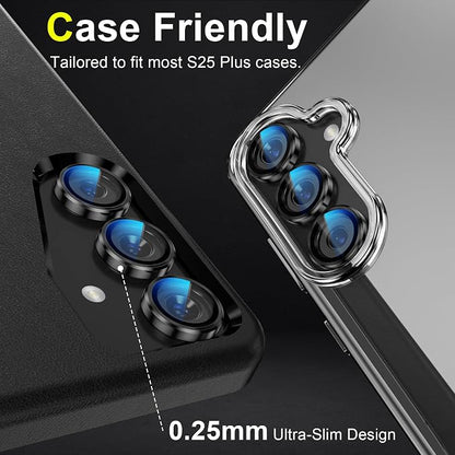 YWXTW Camera Lens Protector for Samsung Galaxy S25+ Plus Accessories 9H - Image 6