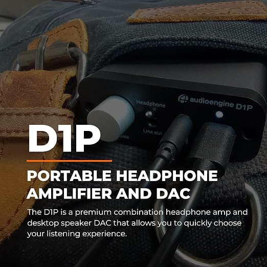 Audioengine D1P 32 Bit Portable Headphone Amplifier - Image 7