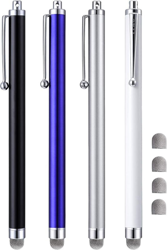 Stylus Pens, CCIVV 4 Pcs 5.6 Inches Mesh Tip Stylus by CCIVV