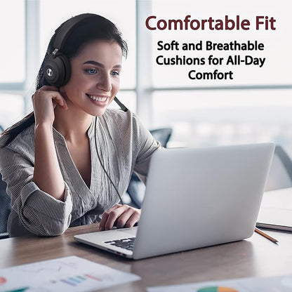 Cyber Acoustics CA Essential USB Headset – Professional Headset - Image 5