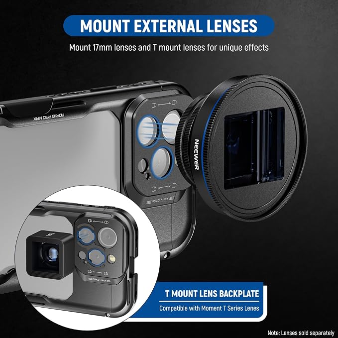 NEEWER 16 Pro Max Cage with Two Quick Release Side Handles, Phone Video Rig Kit - Image 5