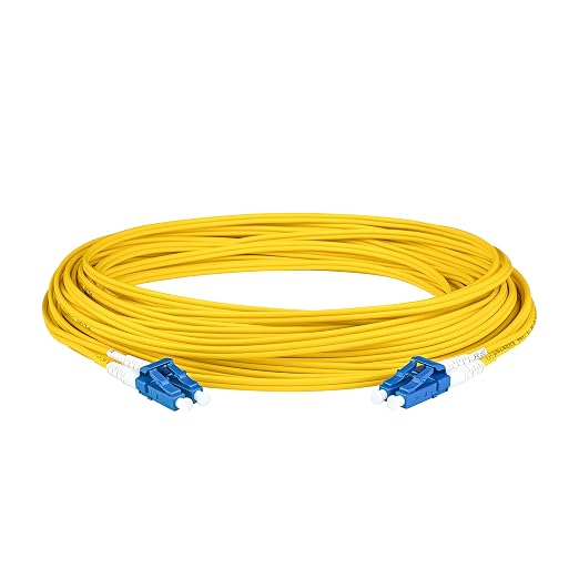 SpeedyFiberTX – 1-Pack 50 Feet LC to LC Fiber Patch Cable, Corning SMF-28 - Image 5