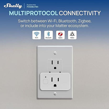 Shelly Smart Plug UL, Matter Outlet - Image 2