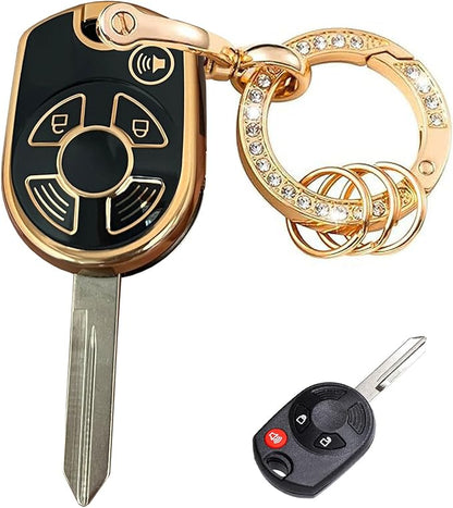 Keyless Entry Systems for Ford Key Fob Cover Fit for Ford Transit Mustang by Rilnaewn