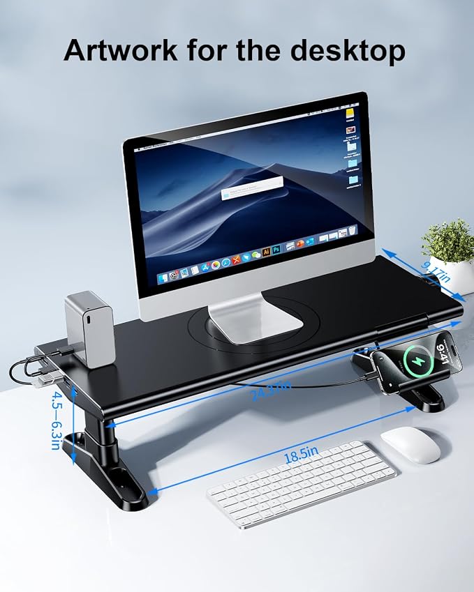 Computer Monitor Stand Riser for Desk - Image 8
