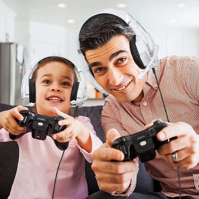 BENGOO Pro Gaming Headset for PS4 PS5 PC Xbox One Controller, Noise Cancelling - Image 7