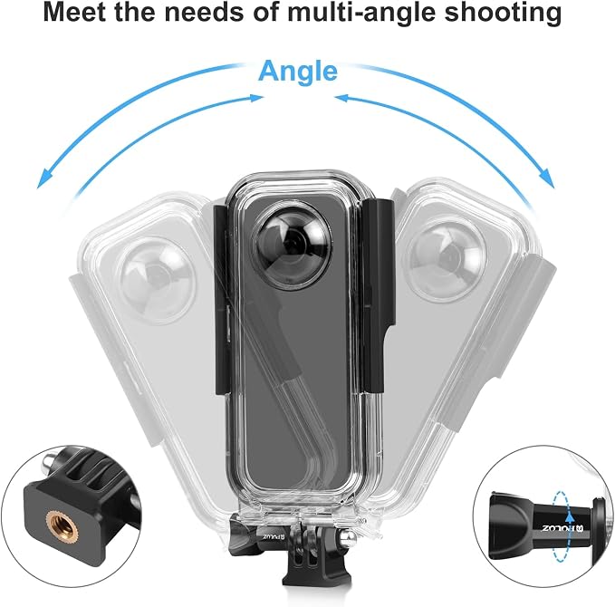 PULUZ 30m/98ft Dive Case for Insta360 X3 Underwater Waterproof Housing Cover - Image 3