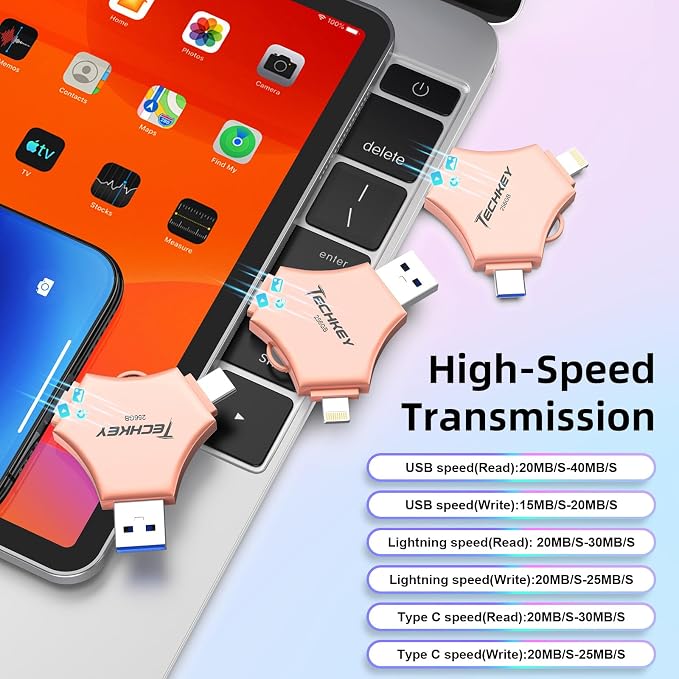 MFi Certified USB 3.0 Flash Drive 256GB - Image 4