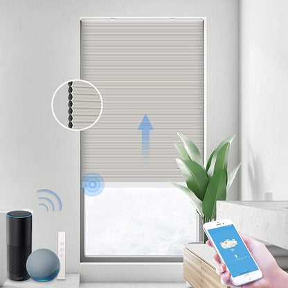 THIRDREALITY ZigBee Smart Blind, Motorized Blackout Window Shades by ThirdReality