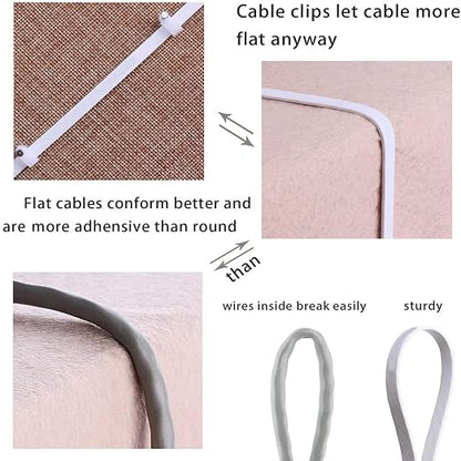 Jadaol Cat 8 Ethernet Cable 100ft, 40Gbps 2000MHz Flat S/FTP LAN Patch Cable - Image 4