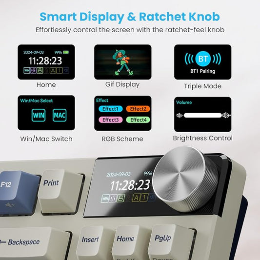 RK ROYAL KLUDGE S85 Wireless Mechanical Keyboard - Image 2