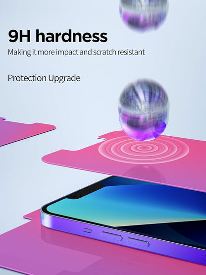 Compatible for iPhone 12 Pro Max Privacy Screen Protector Tempered Glass 6.7 - Image 4