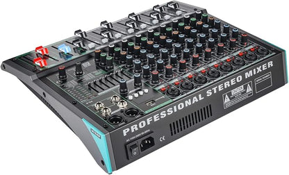 8 Channel Dj Mixer, Dj Board for Pa Stage systems - Image 7