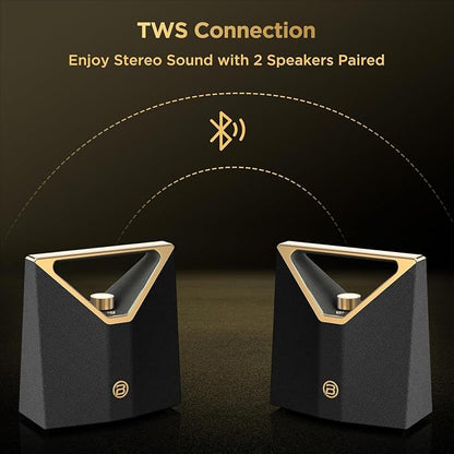 BUGANI Brief Plus Bluetooth Speaker Portable 80W, 12H Long Playtime, Supports - Image 7