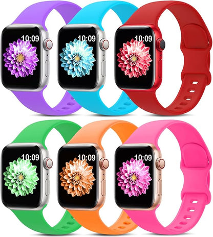 6 Pack Sport Bands Compatible by AMSKY