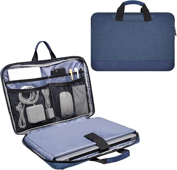 15.6 Inch Laptop Sleeve Bag, Waterproof Men Women TSA Case by imComor